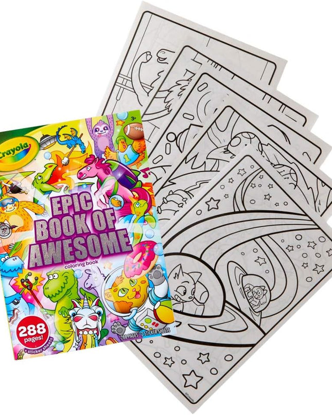 LIBRO P/COLOREAR CRAYOLA 288PG