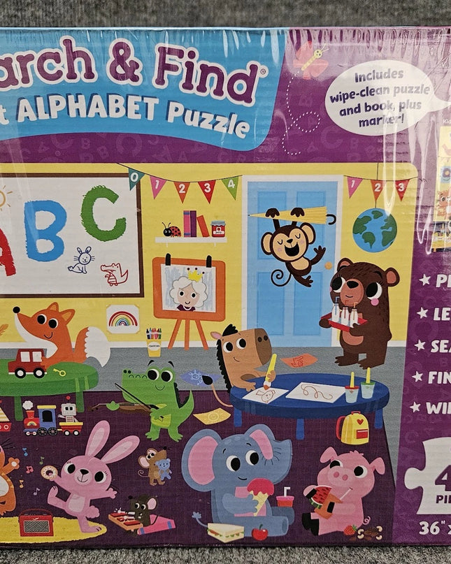LIBRO+ROMPEZABEZAS ALPHABET SEARCH & FIND