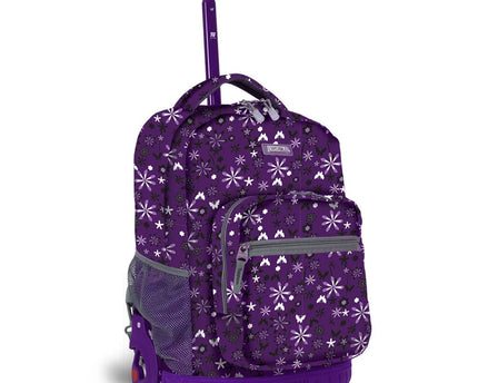 MOCHILA J WORLD C/ RODOS SUNRISE GARDEN PURPLE