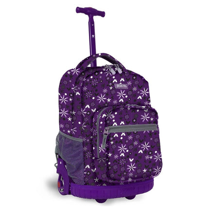 MOCHILA J WORLD C/ RODOS SUNRISE GARDEN PURPLE