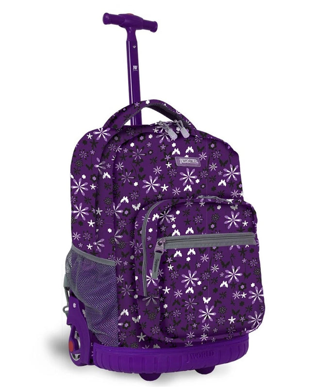 MOCHILA J WORLD C/ RODOS SUNRISE GARDEN PURPLE