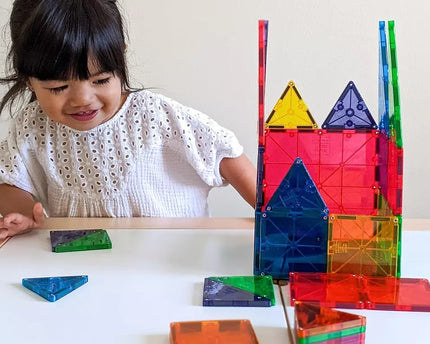 MAGNA TILES - CLEAR COLORS 32 PC