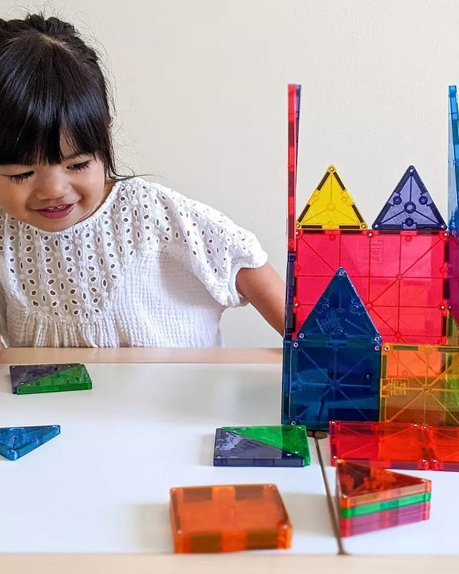 MAGNA TILES - CLEAR COLORS 32 PC