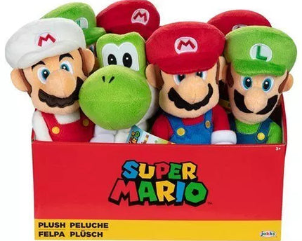 JUGUETE PELUCHE NINTENDO SUPER MARIO 6"