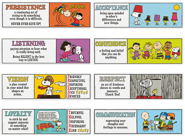 BULLETINS BOARD SET PEANUTS