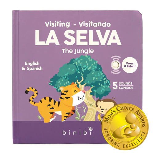 LIBRO MUSICAL VISITANDO LA SELVA / VISITING THE JUNGLE