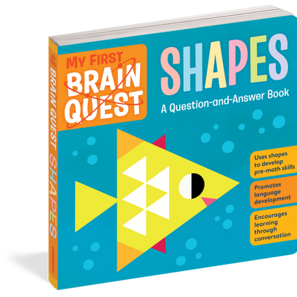 LIBRO MY FIRST BRAIN QUEST SHAPES