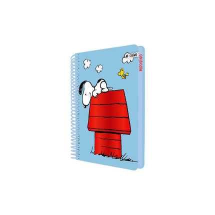 CUADERNO ESPIRAL DE 1 MATERIA SNOOPY