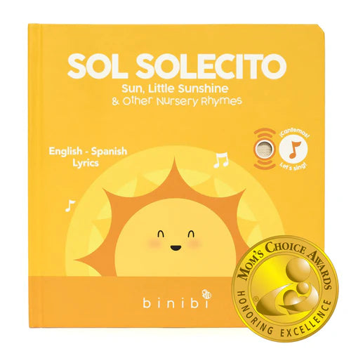 LIBRO MUSICAL SOL SOLECITO/SUN, LITTLE SUNSHINE