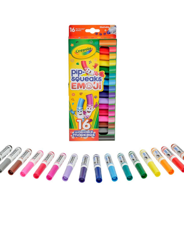 MARCADORES PIP SQUEAKS SKINNIES EMOJI 16CLRS