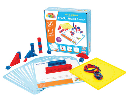 JUEGO MATHCUBES SHAPE, LENGTH AND AREA