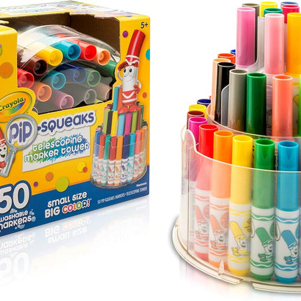 MARCADORES WASHABLE PIPSQUEAKS MARKERS 50PC
