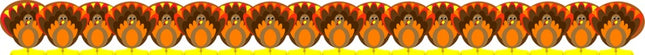 BORDE TURKEY 12 TIRAS DE 3"X36"
