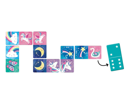 JUEGO DOMINO UNICORN