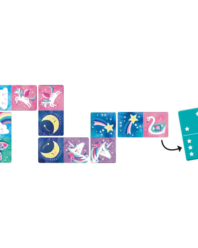 JUEGO DOMINO UNICORN