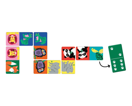 JUEGO DOMINO WILDLIFE