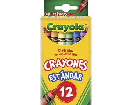 CRAYONES CRAYOLA DELGADOS 12`S