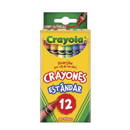 CRAYONES CRAYOLA DELGADOS 12`S