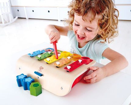 JUGUETE MUSICAL SHAPE SORTER XYLOPHONE