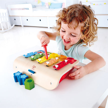 JUGUETE MUSICAL SHAPE SORTER XYLOPHONE