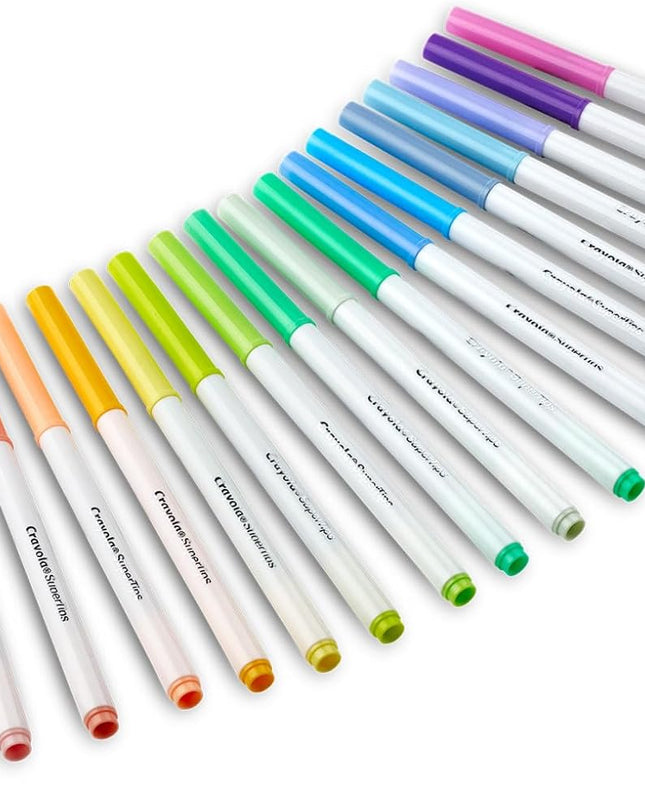 MARCADORES PASTEL SUPERTIP CRAYOLA 20PZ