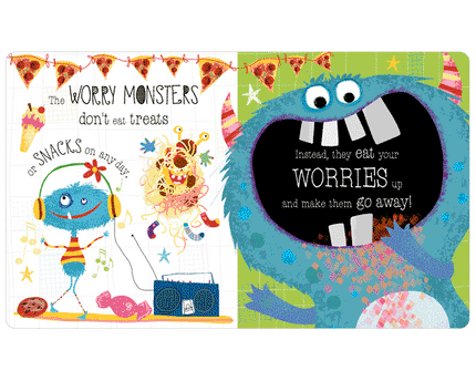 LIBRO THE VERY HUNGRY WORRY MONSTERS