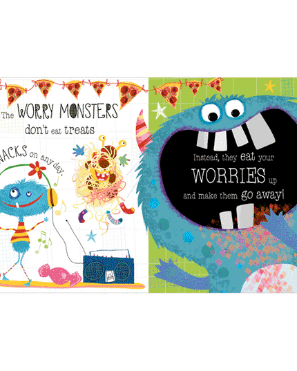 LIBRO THE VERY HUNGRY WORRY MONSTERS