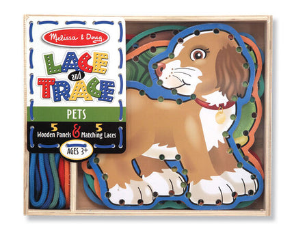 JUGUETE EDUCATIVO PANELES LACE & TRACE PETS