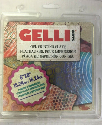 GELLI ART - GEL PRINTING PLATES 6"X6"