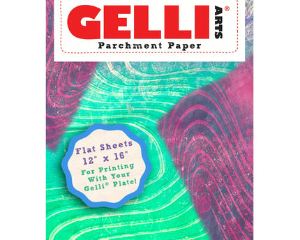 GELLI ART - PARCHMENT PAPER 12"X16" 50HJS