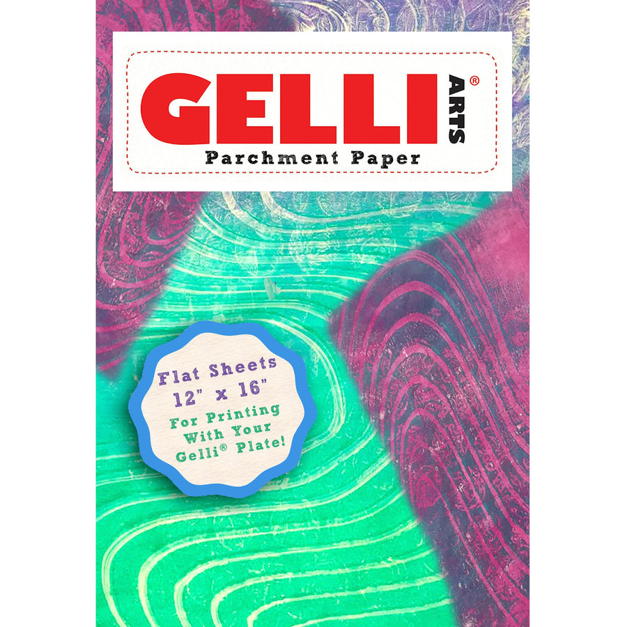 GELLI ART - PARCHMENT PAPER 12