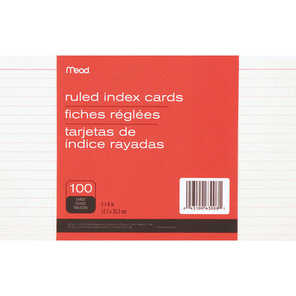 INDEX CARDS 5x8 RAYADA MEAD