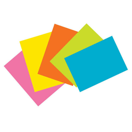INDEX CARDS DE COLORES LISA 4X6 S/BRIGHT