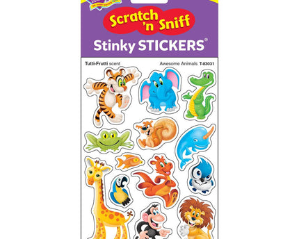 STICKERS AWESOME ANIMALS TUTTI FRUTTI