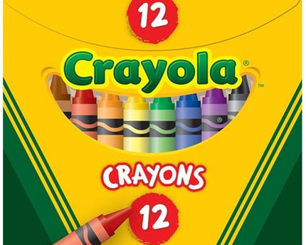 CRAYONES CRAYOLA DELGADOS 12 UNIDADES