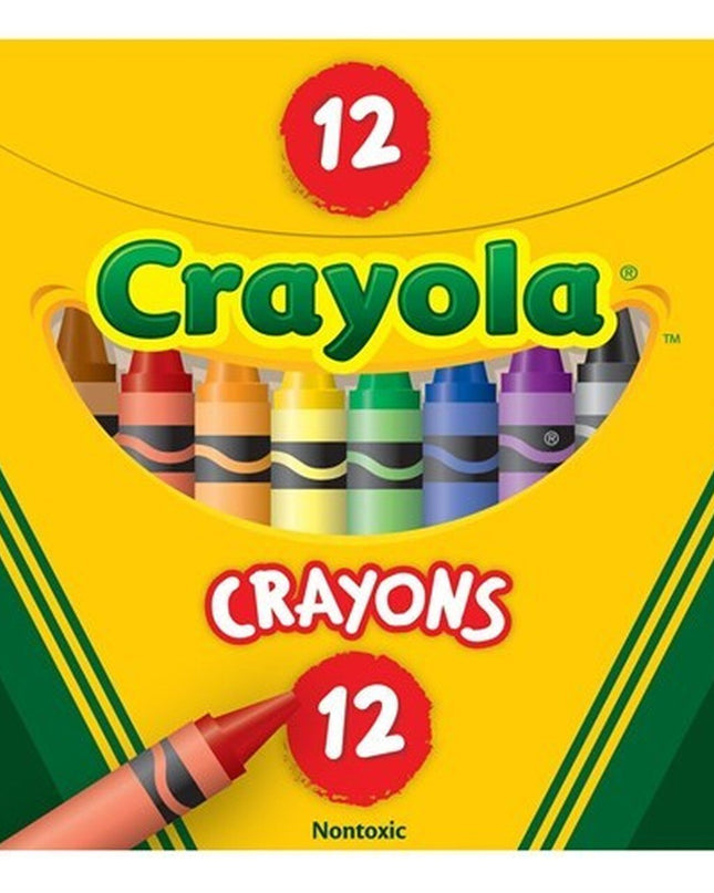 CRAYONES CRAYOLA DELGADOS 12 UNIDADES