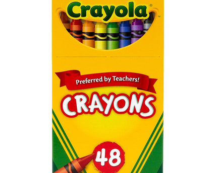 CRAYONES CRAYOLA 48 UNDS