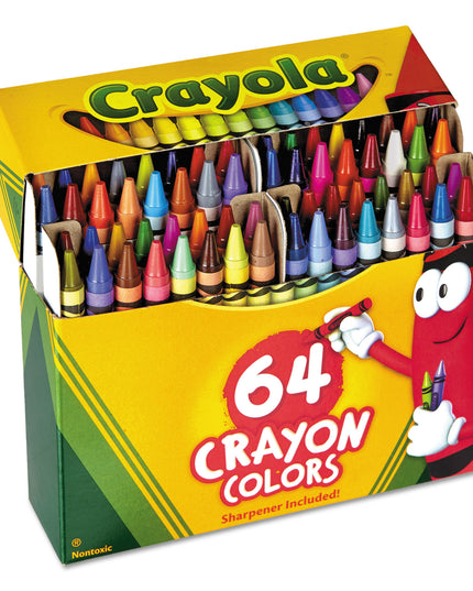 CRAYONES CRAYOLA 64CLRS