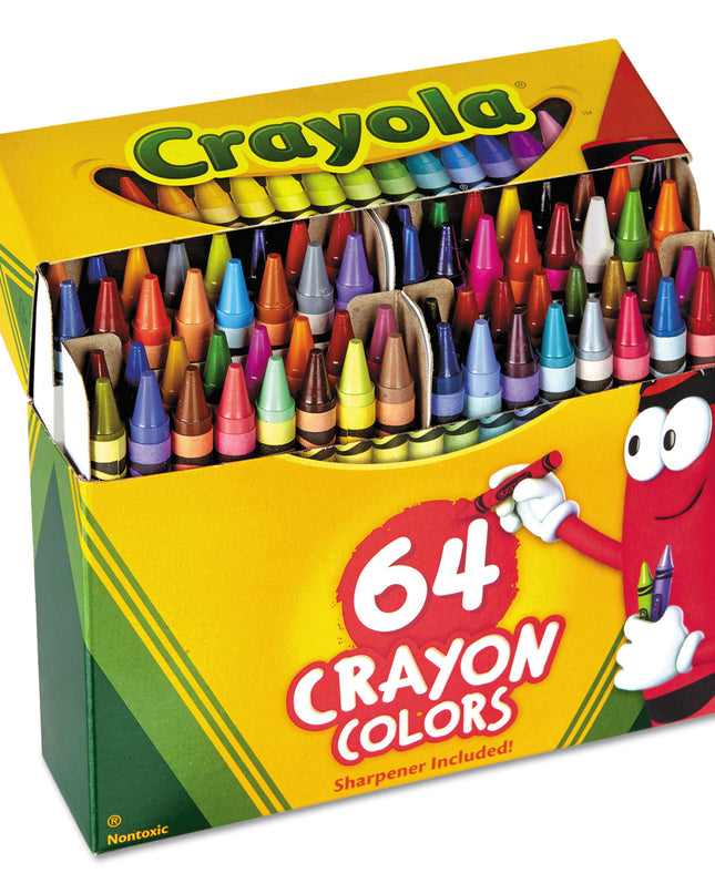 CRAYONES CRAYOLA 64CLRS