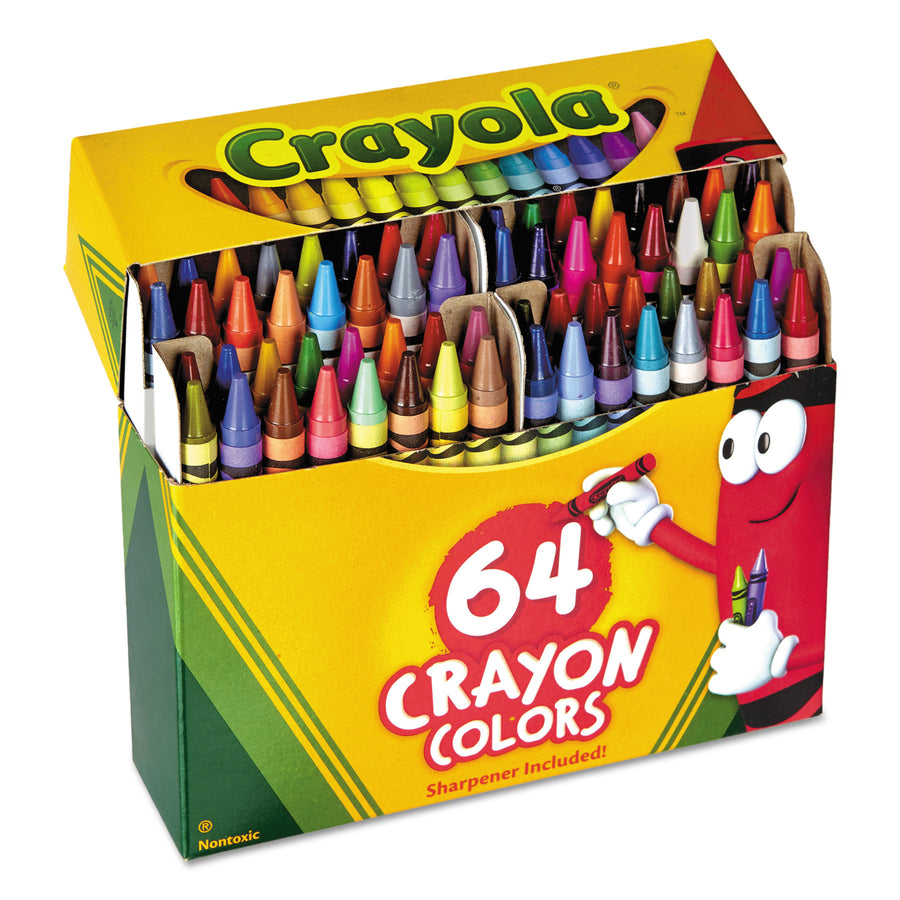 CRAYONES CRAYOLA 64CLRS