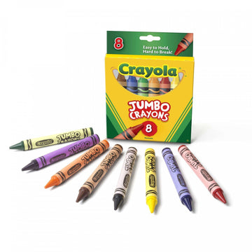 CRAYONES JUMBO CRAYOLA 8'S