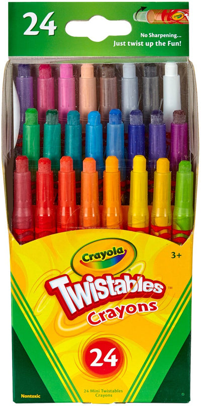 TWISTABLES MINI CRAYOLA 24 UNID