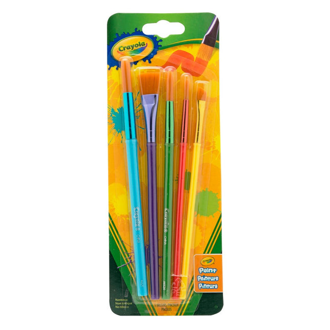 SET DE 5 PINCELES - CRAYOLA