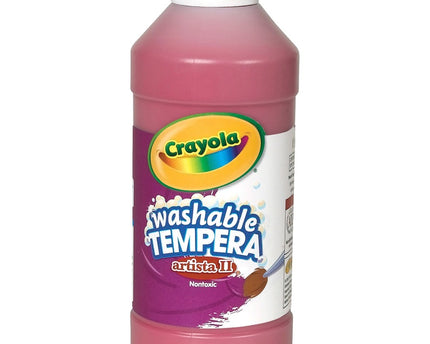 PINTURA TEMPERA ROJA 16OZ