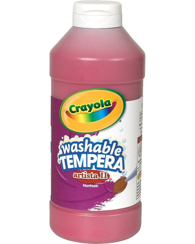 PINTURA TEMPERA ROJA 16OZ