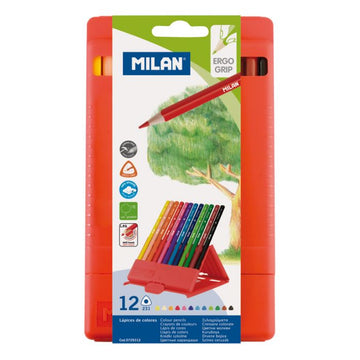 COLORES C/ESTUCHE 12CLRS MILAN