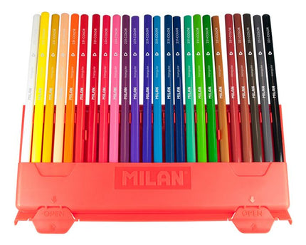 COLORES C/ESTUCHE 24CLRS MILAN