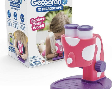 MY FIRST MICROSCOPE GEOSAFARI  JR. PINK