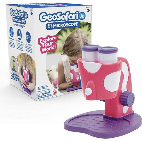 MY FIRST MICROSCOPE GEOSAFARI  JR. PINK