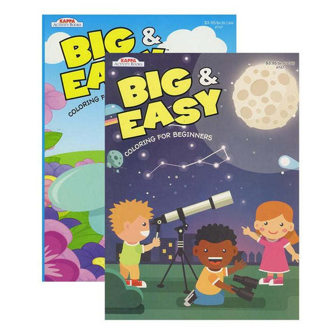 LIBROS PARA COLOREAR BIG & EASY